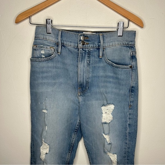 FRAME Le Sylvie Slender Straight Gramercy Jeans - Picture 3 of 7